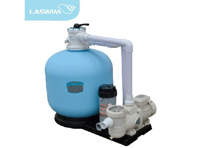 塑料石英砂石系列-一體化循環(huán)過(guò)濾消毒機組